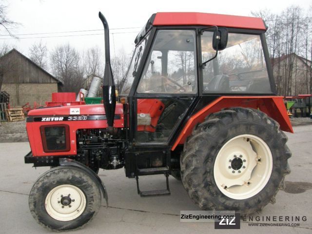 Zetor 3320 1997 Agricultural Tractor Photo and Specs