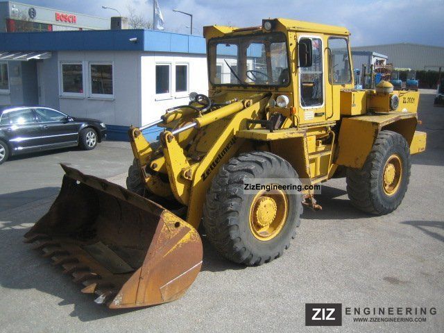 1985 Zettelmeyer  ZL 2001 Construction machine Wheeled loader photo