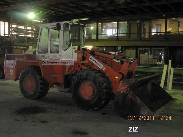 1983 Zettelmeyer  ZL 1700 Construction machine Wheeled loader photo