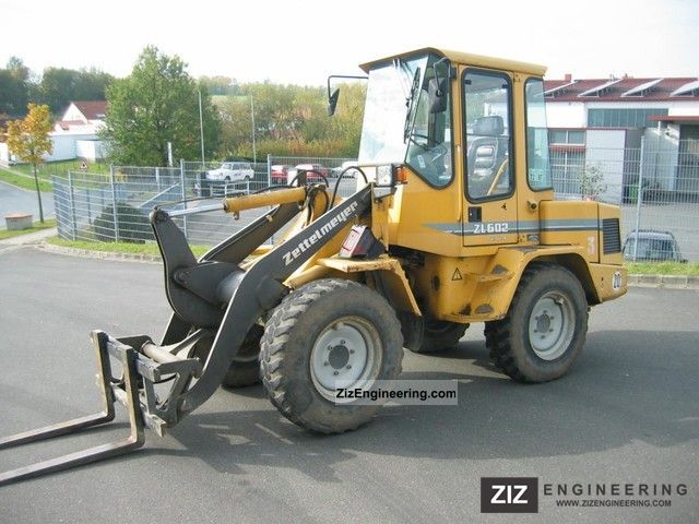 thumbnail image 2 of Zettelmeyer ZL 602 Wheel Loader Operating Instructions – Hydraulic Plan & E-Plan – DIN A4 – 1991 – German Language 2 of 4