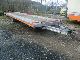 2005 Fitzel  DUO EURO 35, Tüv new, new tires, 1 Hand Trailer Car carrier photo 1