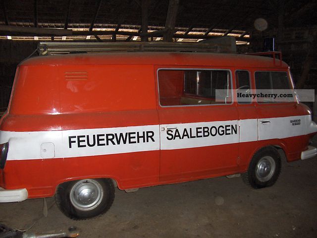 1969 Barkas  Fire B1000 Van or truck up to 7.5t Box-type delivery van - long photo