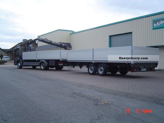 1995 Krukenmeier  tandem Trailer Stake body photo