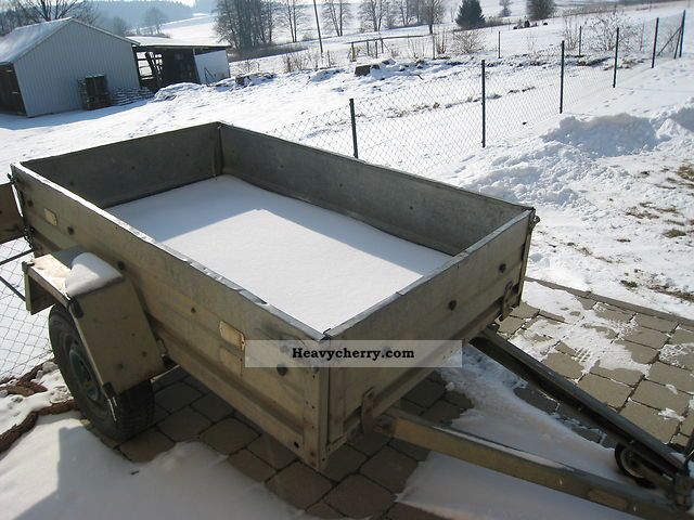 1992 Niewiadow  Niewiadów EL 750 Trailer Trailer photo