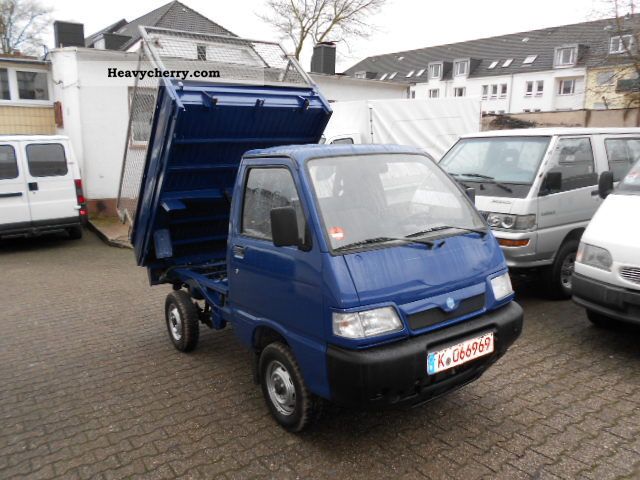 2000 Piaggio  Porter 4.1 Tipper Diesel Only 105,000 (ATM) Van or truck up to 7.5t Tipper photo