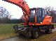 2009 Doosan  DX 190W! hydr. SW + ditch cleaning bucket! Construction machine Mobile digger photo 1