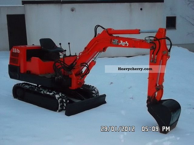 1990 Pel-Job  EB 16 Construction machine Mini/Kompact-digger photo