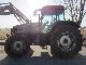 2001 Case  MX 135 Maxxum with Stoll FL, FH, FZW Agricultural vehicle Tractor photo 2