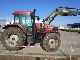 2001 Case  MX 135 Maxxum with Stoll FL, FH, FZW Agricultural vehicle Tractor photo 7