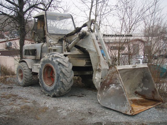 1956 Ahlmann  A 2 Construction machine Wheeled loader photo