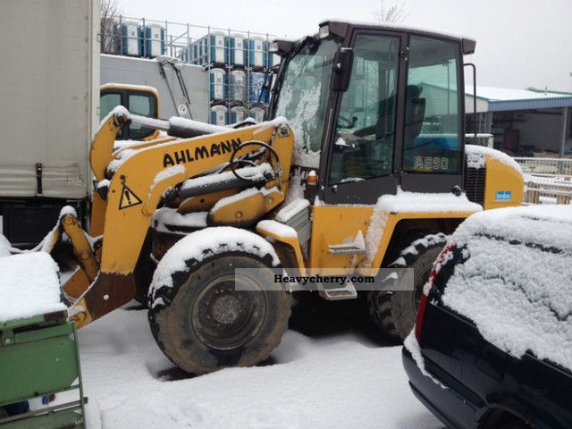 2008 Ahlmann  AS 90 pan shovel loaders Hubwegsfederung + Construction machine Wheeled loader photo