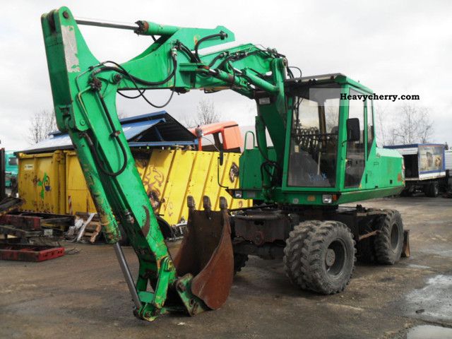 1990 Zeppelin  ZM 15 Construction machine Mobile digger photo