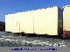 Wackenhut  Tandem trailer 80 m 10.5 m 1x Aluminium wall 1997 Stake body and tarpaulin photo