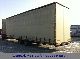 1997 Wackenhut  Tandem trailer 80 m 10.5 m 1x Aluminium wall Trailer Stake body and tarpaulin photo 2