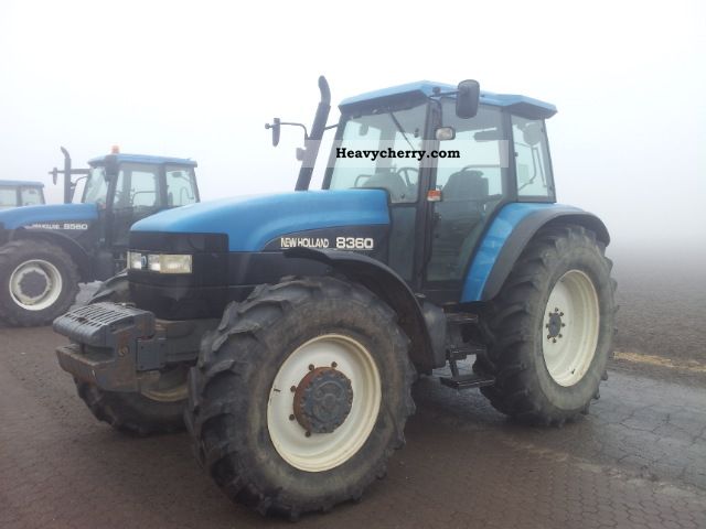1998 New Holland  8360 Agricultural vehicle Tractor photo