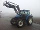 New Holland  TS 110 with front loader 1998 Tractor photo