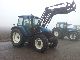 1998 New Holland  TS 110 with front loader Agricultural vehicle Tractor photo 1