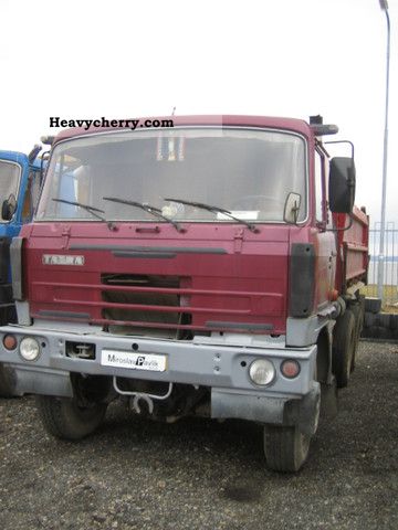 1994 Tatra  T 815 6x6 tipper S3 Truck over 7.5t Tipper photo