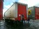 Kaiser  Curtainsider with board walls - roof damage 2003 Stake body and tarpaulin photo