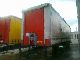 2003 Kaiser  Curtainsider with board walls - roof damage Semi-trailer Stake body and tarpaulin photo 1