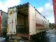 2003 Kaiser  Curtainsider with board walls - roof damage Semi-trailer Stake body and tarpaulin photo 2