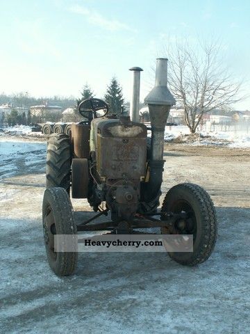 1950 Lanz  Ursus conversion to Lance Agricultural vehicle Tractor photo