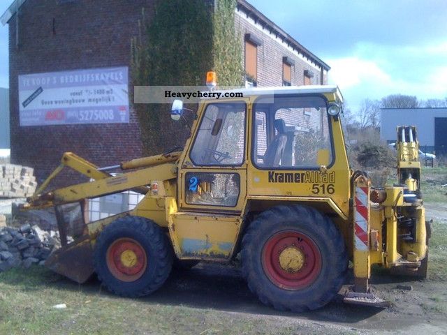 2011 Kramer  516 Construction machine Combined Dredger Loader photo