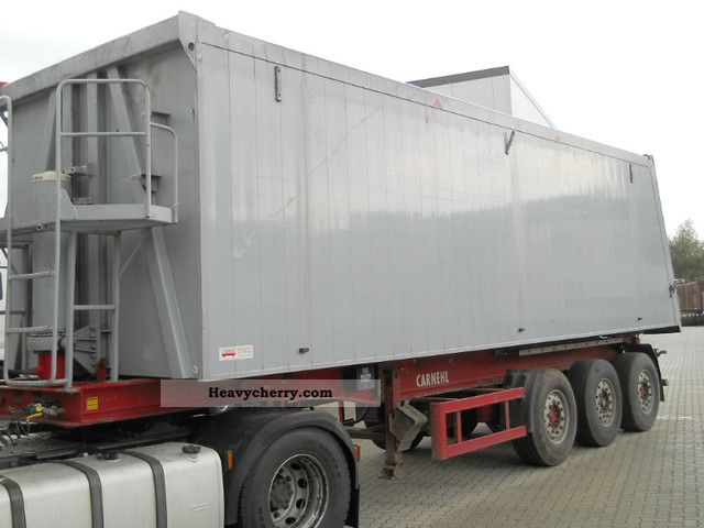 2002 Carnehl  Aluminum Alloy Tipper 50m ² grain slide Semi-trailer Tipper photo