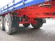2001 Obermaier  TandePr.Pl, Edscha, lifting axle, through-loading facility Trailer Stake body and tarpaulin photo 6