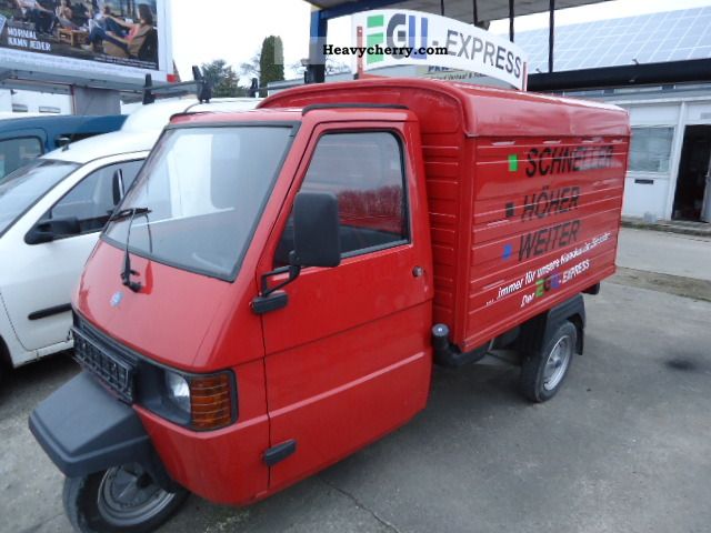 2007 Piaggio  APE TM 1.Hand Van or truck up to 7.5t Box photo