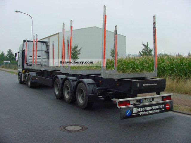 2006 Kotschenreuther  SKT 324 Semi-trailer Timber carrier photo