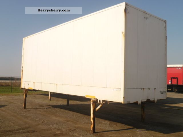 2001 Kotschenreuther  WB7.82 m WKSTC782 jumbo clothes box with holes Trailer Swap Stake body photo