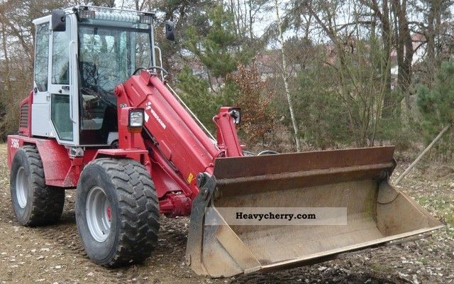 2006 Wacker  Weidemann wheel loaders tele 3006 Construction machine Wheeled loader photo
