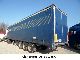 1999 Trailor  P + tilt 90m ³ Lieftachse Semi-trailer Stake body and tarpaulin photo 4