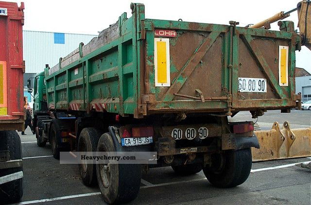 1988 Kaiser  Kipp HIGHWAY 21 cbm STEEL suspension Semi-trailer Tipper photo