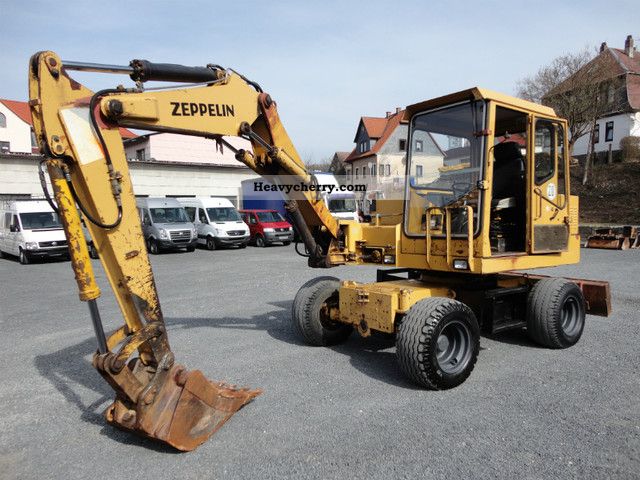 1993 Zeppelin  ZMH 25 spoons available 5x 1.Hand! Construction machine Mobile digger photo