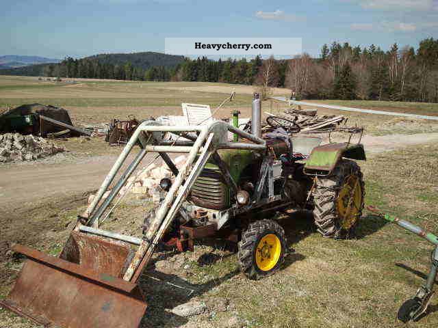 Steyr single cylinder tractor