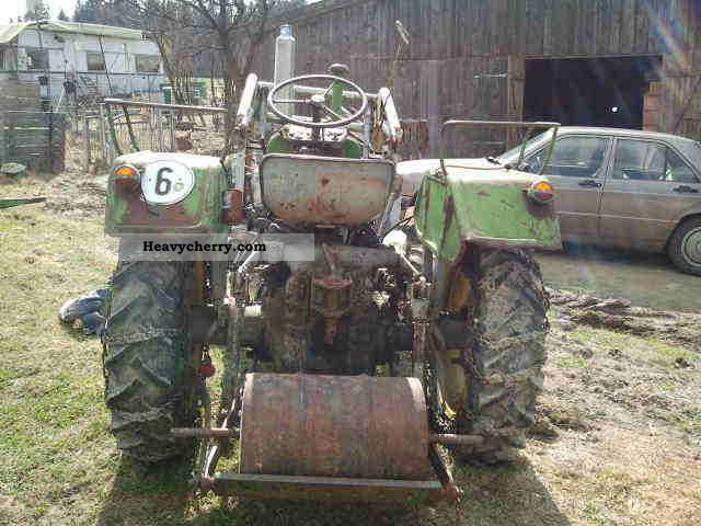 Steyr single cylinder tractor