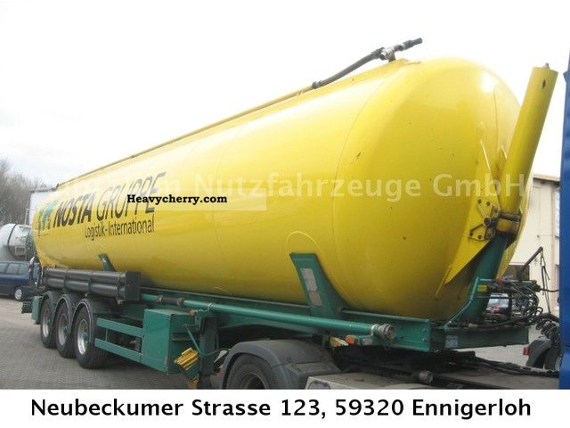 2004 Kassbohrer  Kässbohrer SSK 60 Kippsilo food excellent condition! Semi-trailer Silo photo