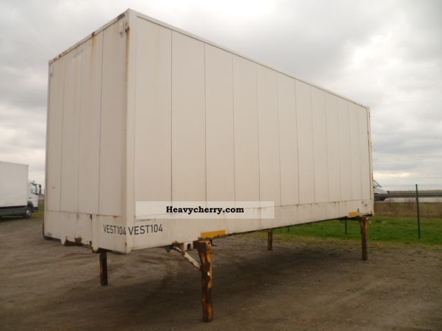 2001 Kotschenreuther  WB7.82 m WKSTC782 jumbo clothes box with holes Trailer Box photo