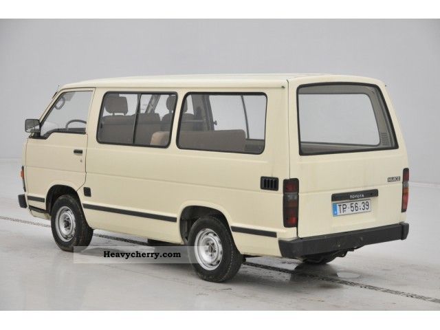 1986 toyota van specs #2 1986 toyota van specs #2