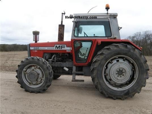 1980 Massey Ferguson  595 MK2 4x4 Agricultural vehicle Tractor photo