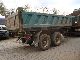 2000 Obermaier  Three tandem tilt trailer pages Trailer Three-sided tipper photo 2