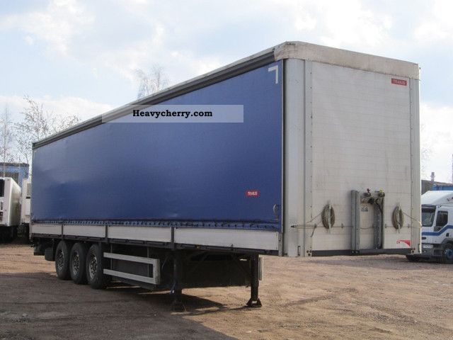 2010 Zaslaw  Zaslaw TRAILIS D651 BURTOFIRANKA Semi-trailer Stake body and tarpaulin photo