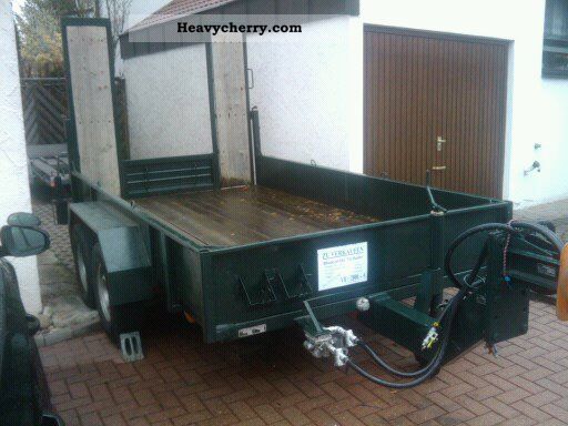 1995 Blomenrohr  Blomenröhr trailer with ramps / 3500 kg Trailer Low loader photo