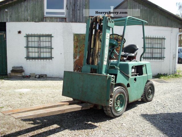 1971 Irion  DFG2531S Sideshift Mercedes engine Forklift truck Front-mounted forklift truck photo