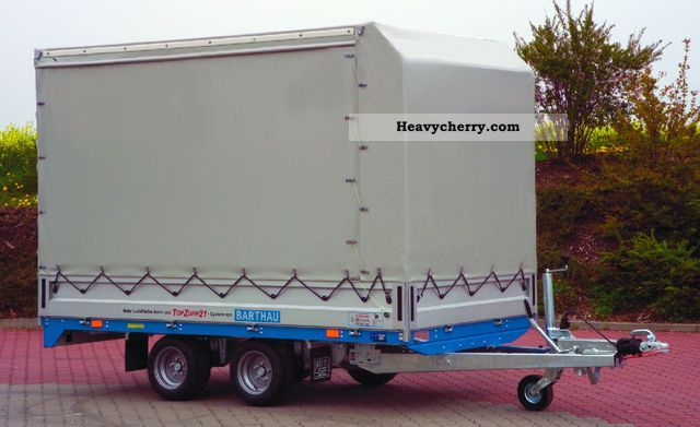 2012 Barthau  ECO-top loader tandem ET2002 Trailer Trailer photo