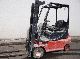 Linde  E18P duplex mast and side shift 1997 Front-mounted forklift truck photo