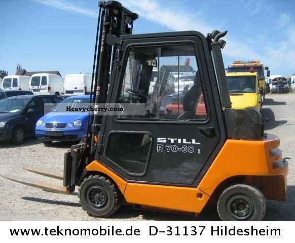2004 Still  Diesel Forklift Truck R 70-30 SOOT PARTICLE I Forklift truck Front-mounted forklift truck photo