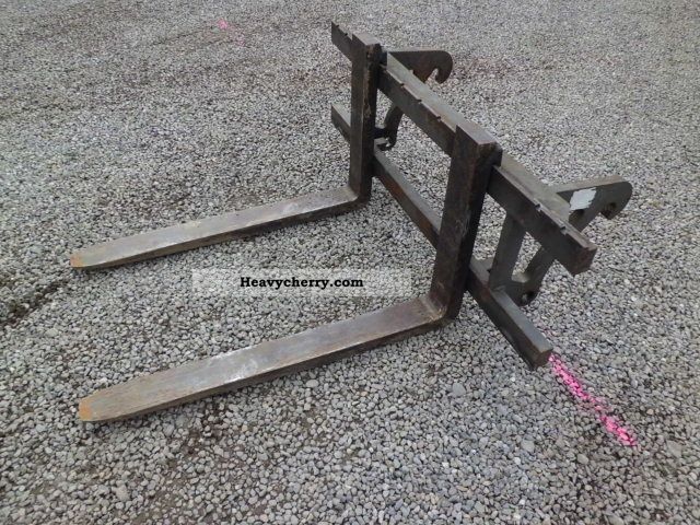 1997 Zettelmeyer  ZL 402 ZL 602 forks Construction machine Mobile digger photo